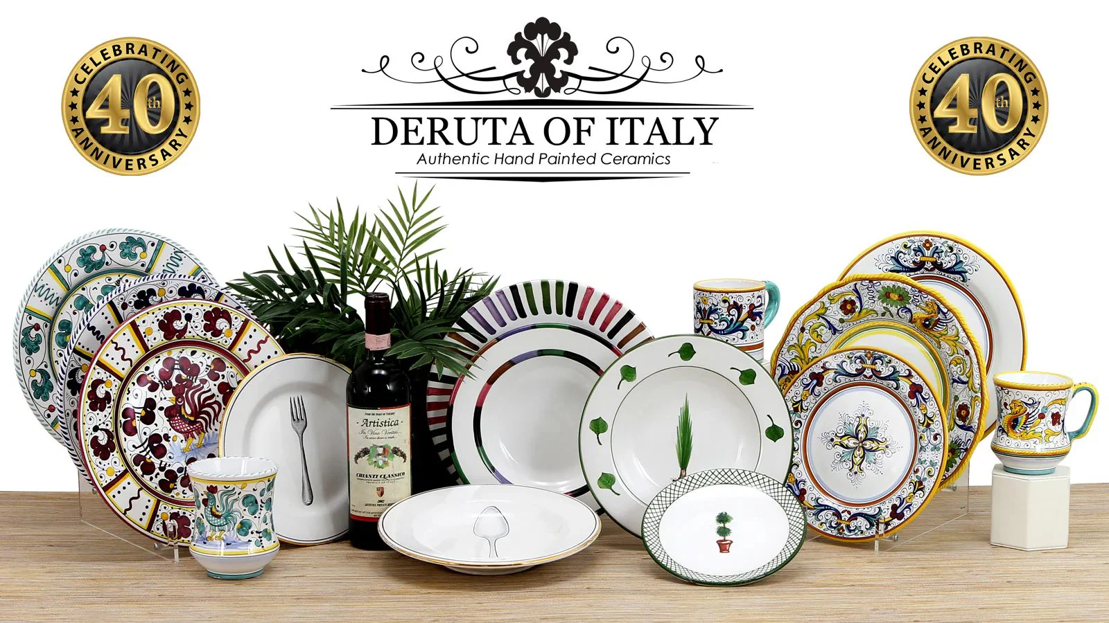 Timeless Italian Artistry for Your Table